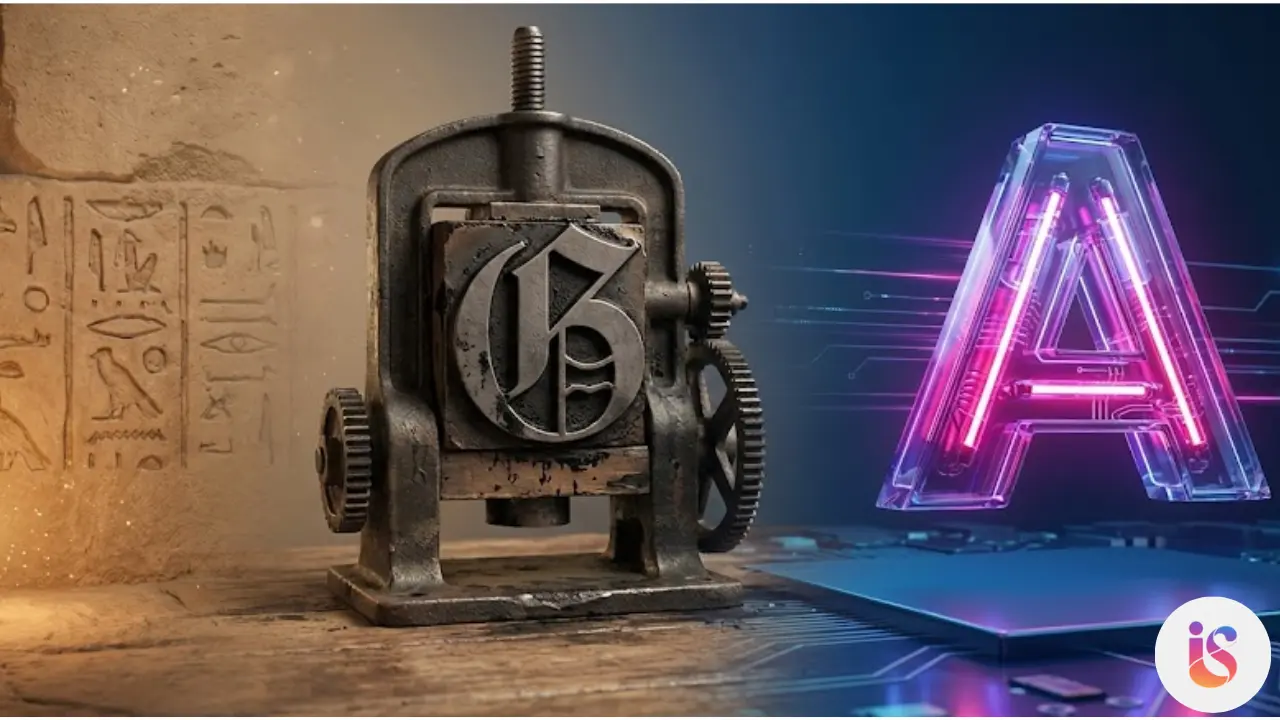 Zeitstrahl der Schriftentwicklung